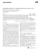 Nhân giống cây Bình vôi (stephania glabra (roxb.) miers) in vitro