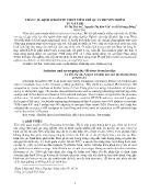 Phân lập, định serotype virut viêm phế quản truyền nhiễm từ gà thịt