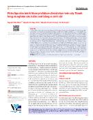 Phân lập nấm bệnh neoscytalidium dimidiatum trên cây thanh long và nghiên cứu kiểm soát bằng vi sinh vật