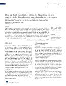 Phân lập thành phần hóa học hướng tác dụng chống oxi hóa trong lá cây Lá đắng (Vernonia amygdalina Delile, Asteraceae)