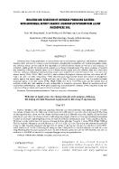 Phân lập và tuyển chọn các chủng vi khuẩn sinh enzyme chitinase, đối kháng với nấm Fusarium oxysporum từ đất vùng rễ cây hoa lily