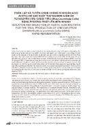 Phân lập và tuyển chọn chủng vi khuẩn acid acetic để sản xuất thử nghiệm giấm ăn từ nguyên liệu chuối tiêu (musa acuminata colla) bằng phương pháp lên men nhanh