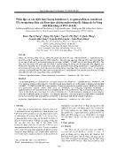 Phân lập và xác định hàm lượng tanshinon I, cryptotanshinon, tanshinon IIa trong dược liệu cây đan sâm (salvia miltiorrhiza b.) bằng sắc ký lỏng siêu hiệu năng (uplc-dad)