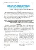 Phân lập, xác định công thức kháng nguyên và gen kháng kháng sinh của vi khuẩn salmonella phân lập được từ lợn nuôi tại Đắk Lắk