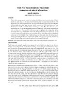 Phân tích trách nhiệm của thanh niên trong công tác bảo vệ môi trường