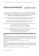 Phân tích và khai thác dữ liệu các gene mã hóa cho Polysaccharide monooxygenases và các gene liên quan trong quá trình hình thành thể bám của nấm gây bệnh đạo ôn Magnaporthe oryzae