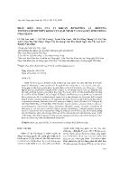 Phát hiện dna của vi khuẩn rickettsia và orientia tsutsugamushi trên động vật gặm nhấm và ngoại ký sinh trùng ở Hà Giang