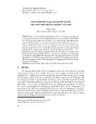 Phát triển kĩ năng giải quyết vấn đề cho sinh viên trường Đại học Cần Thơ