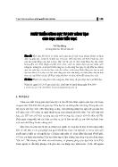 Phát triển năng lực tư duy sáng tạo cho học sinh Tiểu học