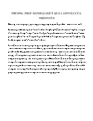 Phương pháp đánh giá kết quả làm việc của nhân viên