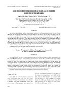 Quản lý dịch bệnh trong chăn nuôi gà đồi của các hộ nông dân huyện Yên Thế tỉnh Bắc Giang