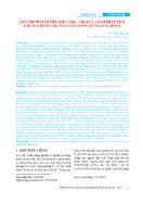 Quy trình tưới tiêu khoa học cho lúa, giảm phát thải khí nhà kính (CH4, N2O) vùng đồng bằng sông Hồng