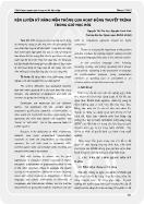 Rèn luyện kỹ năng mềm thông qua hoạt động thuyết trình trong giờ học nói