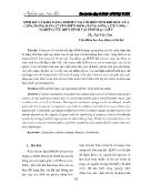 Sinh kế và khả năng thích ứng với biến đổi khí hậu của cộng đồng dân cư ven biển đồng bằng sông Cửu Long – nghiên cứu điển hình tại tỉnh Bạc Liêu