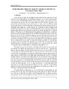 Sinh thái học phân tử: Một số vấn đề lý thuyết và ứng dụng thực tiễn