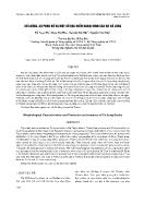 Số lượng, sự phân bố và một số đặc điểm ngoại hình của vịt cổ lũng