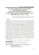 So sánh đặc điểm lâm sàng, cận lâm sàng ở bệnh nhân nhiễm khuẩn do orientia tsutsugamushi tsutsugamushi và rickettsia được điều trị tại bệnh viện quân y 103 và bệnh viện TWQĐ 108 (01/2014 - 6/2019)