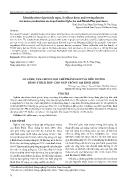 So sánh, lựa chọn loại chế phẩm nano và liều lượng dùng thích hợp cho ngô trồng tại Bình Định