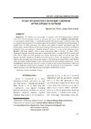 Study on spasticity in patient 3 months after stroke in Viet Nam