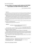 Sự ảnh hưởng của mạng truyền thông xã hội trong hoạt động các bệnh viện ngoài công lập