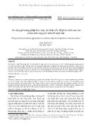 Sử dụng phương pháp học máy dự đoán tốc độ phát triển của tảo Chlorella vulgaris trên bề mặt vữa