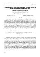 Sử dụng vỏ chanh leo, lõi ngô, bã mía trong hỗn hợp thức ăn lên men thay thế cây ngô ủ chua cho bò cái tơ tại Mộc Châu - Sơn La