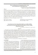 Tác động của việc thực hiện phương án điều chỉnh quy hoạch sử dụng đất đến năm 2020 thị xã Đông Triều, tỉnh Quảng Ninh