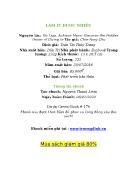 Tài liệu Làm ít được nhiều