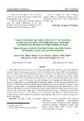 Thành phần bệnh hại chính trên cây ớt tại Thái Bình và hiệu quả sử dụng chế phẩm sinh học, thảo mộc và thuốc bảo vệ thực vật theo hướng an toàn