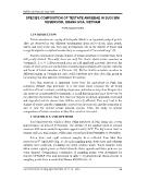 Thành phần loài trùng chân giả có vỏ tại hồ chứa suối Sim, Khánh Hòa, Việt Nam