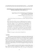 Thành phần loài và mức độ xâm hại của sinh vật ngoại lai trên địa bàn huyện Ia Grai, tỉnh Gia Lai