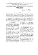 Thành phần ong ký sinh ruồi đục lá họ agromyzidae và một số đặc điểm sinh học của loài ong neochrysocharis formosa westwood vụ xuân 2006 tại Hà Nội và vùng phụ cận