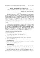 Thành phần và phân bố của giun đất ở phía tây nam vườn quốc gia Kon Ka Kinh, Gia Lai