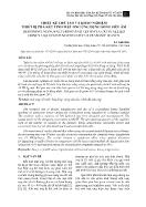 Thiết kế chế tạo và khảo nghiệm thiết bị phá kết tinh mật ong ứng dụng sóng siêu âm