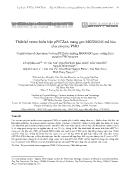 Thiết kế vector biểu hiện pPICZaA mang gen MGG00245 mã hóa cho enzyme PMO