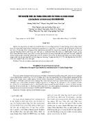 Thử nghiệm thức ăn trong ương nuôi ấu trùng cá song chanh (epinephelus malabaricus) giai đoạn đầu