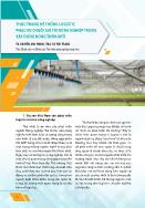 Thực trạng hệ thống logistic phục vụ chuỗi giá trị nông nghiệp trong xây dựng nông thôn mới