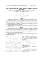 Thực trạng sản xuất rau an toàn ở Đà Nẵng và đề xuất giải pháp phát triển