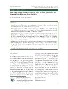 Thực trạng tai nạn thương tích do chó cắn ở trẻ dưới 16 tuổi sống tại thành phố Cao Bằng giai đoạn 2016-2018