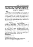 Thực trạng và yếu tố liên quan nhà tiêu hợp vệ sinh của hộ gia đình nông thôn tại tỉnh Hòa Bình năm 2014