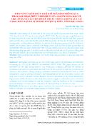 Tiềm năng giảm phát thải khí nhà kính thông qua thay đổi nhận thức và hành vi của người nông dân về việc áp dụng các tiến bộ kỹ thuật trong trồng lúa tại ô bao thủy lợi xã Vị Thanh, huyện Vị Thủy, tỉnh Hậu Giang