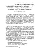 Tình hình bệnh viêm tử cung ở lợn nái sinh sản và thử nghiệm điều trị tại công ty cổ phần đầu tư nông nghiệp huyện Yên Định tỉnh Thanh Hóa