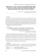 Tổng quan y văn và Báo cáo một trường hợp ghép tế bào gốc không cùng huyết thống tại bệnh viejn truyền máu học thành phố Hồ Chí Minh