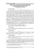 Tuyển chọn các chủng vi khuẩn tiềm năng cho lên men sinh Axít Lactic