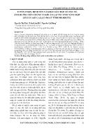 Tuyển chọn, định tên và khảo sát một số yếu tố ảnh hưởng đến chủng vi khuẩn lactic sinh tổng hợp cellulase cao,có hoạt tính probiotic