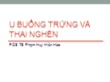 U buồng trứng và thai nghén