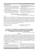 Ứng dụng các quy trình công nghệ nhằm xây dựng mô hình phát triển chăn nuôi bò thịt tại một số xã đặc biệt khó khăn ở hai huyện ea súp và Buôn Đôn, tỉnh Đắk Lắk