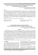 Ứng dụng kỹ thuật nuôi cấy lớp mỏng trong nhân nhanh In Vitro cây riềng bản địa Bắc Kạn