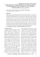 Ứng dụng mô hình maxent để đánh giá ảnh hưởng của biến đổi khí hậu đến vùng phân bố của loài vượn má vàng phía Nam (nomascus gabriellae)