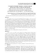 Ứng dụng tinh dầu trích ly từ húng chanh để bảo quản dưa lưới sau thu hoạch